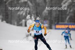 08.01.2021, Oberhof, Germany (GER): Erik Lesser (GER) -  IBU World Cup Biathlon, sprint men, Oberhof (GER). www.nordicfocus.com. © Manzoni/NordicFocus. Every downloaded picture is fee-liable.