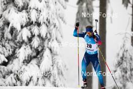 08.01.2021, Oberhof, Germany (GER): Serafin Wiestner (SUI) -  IBU World Cup Biathlon, sprint men, Oberhof (GER). www.nordicfocus.com. © Manzoni/NordicFocus. Every downloaded picture is fee-liable.
