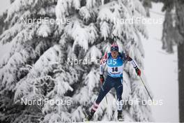 08.01.2021, Oberhof, Germany (GER): Leif Nordgren (USA) -  IBU World Cup Biathlon, sprint men, Oberhof (GER). www.nordicfocus.com. © Manzoni/NordicFocus. Every downloaded picture is fee-liable.