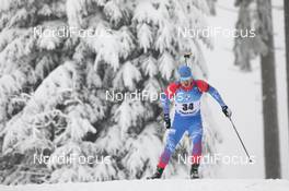 08.01.2021, Oberhof, Germany (GER): Eduard Latypov (RUS) -  IBU World Cup Biathlon, sprint men, Oberhof (GER). www.nordicfocus.com. © Manzoni/NordicFocus. Every downloaded picture is fee-liable.