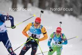 08.01.2021, Oberhof, Germany (GER): Arnd Peiffer (GER) -  IBU World Cup Biathlon, sprint men, Oberhof (GER). www.nordicfocus.com. © Manzoni/NordicFocus. Every downloaded picture is fee-liable.