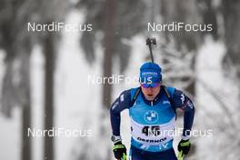 08.01.2021, Oberhof, Germany (GER): Lukas Hofer (ITA) -  IBU World Cup Biathlon, sprint men, Oberhof (GER). www.nordicfocus.com. © Manzoni/NordicFocus. Every downloaded picture is fee-liable.
