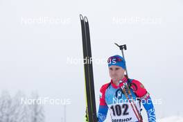08.01.2021, Oberhof, Germany (GER): Kirill Streltsov (RUS) -  IBU World Cup Biathlon, sprint men, Oberhof (GER). www.nordicfocus.com. © Manzoni/NordicFocus. Every downloaded picture is fee-liable.