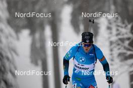 08.01.2021, Oberhof, Germany (GER): Antonin Guigonnat (FRA) -  IBU World Cup Biathlon, sprint men, Oberhof (GER). www.nordicfocus.com. © Manzoni/NordicFocus. Every downloaded picture is fee-liable.