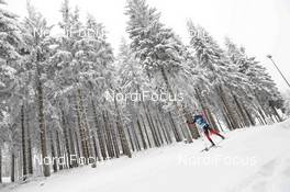 08.01.2021, Oberhof, Germany (GER): Sturla Holm Laegreid (NOR) -  IBU World Cup Biathlon, sprint men, Oberhof (GER). www.nordicfocus.com. © Manzoni/NordicFocus. Every downloaded picture is fee-liable.