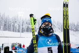 08.01.2021, Oberhof, Germany (GER): Martin Ponsiluoma (SWE) -  IBU World Cup Biathlon, sprint men, Oberhof (GER). www.nordicfocus.com. © Manzoni/NordicFocus. Every downloaded picture is fee-liable.