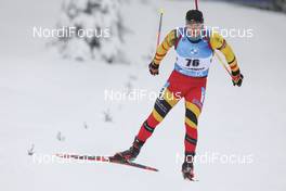 08.01.2021, Oberhof, Germany (GER): Florent Claude (BEL) -  IBU World Cup Biathlon, sprint men, Oberhof (GER). www.nordicfocus.com. © Manzoni/NordicFocus. Every downloaded picture is fee-liable.