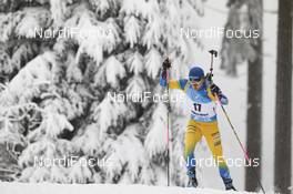 08.01.2021, Oberhof, Germany (GER): Jesper Nelin (SWE) -  IBU World Cup Biathlon, sprint men, Oberhof (GER). www.nordicfocus.com. © Manzoni/NordicFocus. Every downloaded picture is fee-liable.