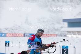 08.01.2021, Oberhof, Germany (GER): Alexander Loginov (RUS) -  IBU World Cup Biathlon, sprint men, Oberhof (GER). www.nordicfocus.com. © Manzoni/NordicFocus. Every downloaded picture is fee-liable.