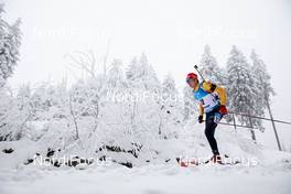 08.01.2021, Oberhof, Germany (GER): Lucas Fratzscher (GER) -  IBU World Cup Biathlon, sprint men, Oberhof (GER). www.nordicfocus.com. © Manzoni/NordicFocus. Every downloaded picture is fee-liable.