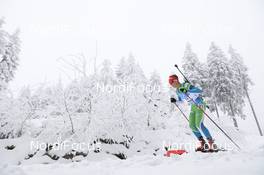 08.01.2021, Oberhof, Germany (GER): Miha Dovzan (SLO) -  IBU World Cup Biathlon, sprint men, Oberhof (GER). www.nordicfocus.com. © Manzoni/NordicFocus. Every downloaded picture is fee-liable.