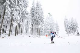 08.01.2021, Oberhof, Germany (GER): Felix Leitner (AUT) -  IBU World Cup Biathlon, sprint men, Oberhof (GER). www.nordicfocus.com. © Manzoni/NordicFocus. Every downloaded picture is fee-liable.