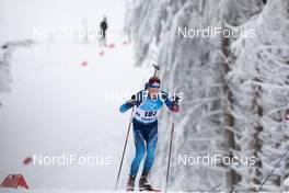 08.01.2021, Oberhof, Germany (GER): Sebastian Stalder (SUI) -  IBU World Cup Biathlon, sprint men, Oberhof (GER). www.nordicfocus.com. © Manzoni/NordicFocus. Every downloaded picture is fee-liable.