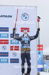 08.01.2021, Oberhof, Germany (GER): Sturla Holm Laegreid (NOR) -  IBU World Cup Biathlon, sprint men, Oberhof (GER). www.nordicfocus.com. © Manzoni/NordicFocus. Every downloaded picture is fee-liable.