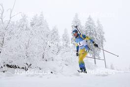 08.01.2021, Oberhof, Germany (GER): Sebastian Samuelsson (SWE) -  IBU World Cup Biathlon, sprint men, Oberhof (GER). www.nordicfocus.com. © Manzoni/NordicFocus. Every downloaded picture is fee-liable.