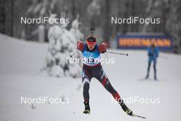 08.01.2021, Oberhof, Germany (GER): Edgars Mise (LAT) -  IBU World Cup Biathlon, sprint men, Oberhof (GER). www.nordicfocus.com. © Manzoni/NordicFocus. Every downloaded picture is fee-liable.