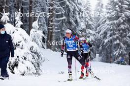 08.01.2021, Oberhof, Germany (GER): Dunja Zdouc (AUT) -  IBU World Cup Biathlon, sprint women, Oberhof (GER). www.nordicfocus.com. © Manzoni/NordicFocus. Every downloaded picture is fee-liable.