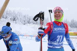 08.01.2021, Oberhof, Germany (GER): Irina Kazakevich (RUS) -  IBU World Cup Biathlon, sprint women, Oberhof (GER). www.nordicfocus.com. © Manzoni/NordicFocus. Every downloaded picture is fee-liable.