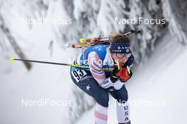 08.01.2021, Oberhof, Germany (GER): Deedra Irwin (USA) -  IBU World Cup Biathlon, sprint women, Oberhof (GER). www.nordicfocus.com. © Manzoni/NordicFocus. Every downloaded picture is fee-liable.