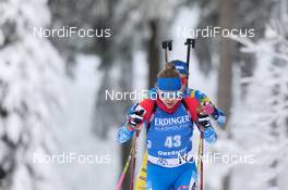 08.01.2021, Oberhof, Germany (GER): Evgeniya Pavlova (RUS) -  IBU World Cup Biathlon, sprint women, Oberhof (GER). www.nordicfocus.com. © Manzoni/NordicFocus. Every downloaded picture is fee-liable.