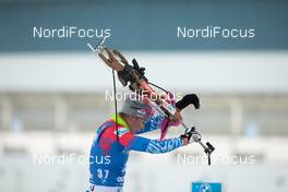 08.01.2021, Oberhof, Germany (GER): Irina Kazakevich (RUS) -  IBU World Cup Biathlon, sprint women, Oberhof (GER). www.nordicfocus.com. © Manzoni/NordicFocus. Every downloaded picture is fee-liable.