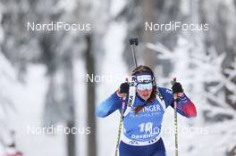 08.01.2021, Oberhof, Germany (GER): Lena Haecki (SUI) -  IBU World Cup Biathlon, sprint women, Oberhof (GER). www.nordicfocus.com. © Manzoni/NordicFocus. Every downloaded picture is fee-liable.