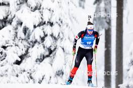 08.01.2021, Oberhof, Germany (GER): Megan Bankes (CAN) -  IBU World Cup Biathlon, sprint women, Oberhof (GER). www.nordicfocus.com. © Manzoni/NordicFocus. Every downloaded picture is fee-liable.