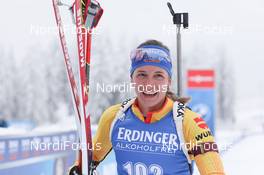 08.01.2021, Oberhof, Germany (GER): Vanessa Hinz (GER) -  IBU World Cup Biathlon, sprint women, Oberhof (GER). www.nordicfocus.com. © Manzoni/NordicFocus. Every downloaded picture is fee-liable.