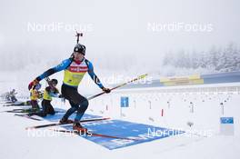 06.01.2021, Oberhof, Germany (GER): Fabien Claude (FRA) -  IBU World Cup Biathlon, training, Oberhof (GER). www.nordicfocus.com. © Manzoni/NordicFocus. Every downloaded picture is fee-liable.