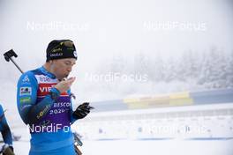 06.01.2021, Oberhof, Germany (GER): Anais Bescond (FRA) -  IBU World Cup Biathlon, training, Oberhof (GER). www.nordicfocus.com. © Manzoni/NordicFocus. Every downloaded picture is fee-liable.
