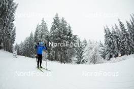 07.01.2021, Oberhof, Germany (GER): Rene Zahkna (EST) -  IBU World Cup Biathlon, training, Oberhof (GER). www.nordicfocus.com. © Manzoni/NordicFocus. Every downloaded picture is fee-liable.