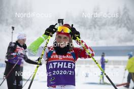 06.01.2021, Oberhof, Germany (GER): Nika Blazenic (CRO) -  IBU World Cup Biathlon, training, Oberhof (GER). www.nordicfocus.com. © Manzoni/NordicFocus. Every downloaded picture is fee-liable.