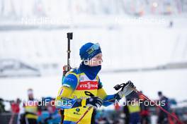 07.01.2021, Oberhof, Germany (GER): Sebastian Samuelsson (SWE) -  IBU World Cup Biathlon, training, Oberhof (GER). www.nordicfocus.com. © Manzoni/NordicFocus. Every downloaded picture is fee-liable.