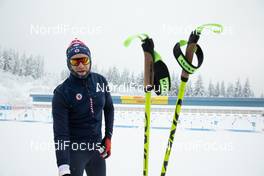 07.01.2021, Oberhof, Germany (GER): Max Durtschi (USA) -  IBU World Cup Biathlon, training, Oberhof (GER). www.nordicfocus.com. © Manzoni/NordicFocus. Every downloaded picture is fee-liable.