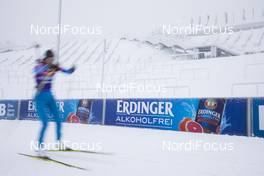 06.01.2021, Oberhof, Germany (GER): Industry Feature: Erdinger Banners -  IBU World Cup Biathlon, training, Oberhof (GER). www.nordicfocus.com. © Manzoni/NordicFocus. Every downloaded picture is fee-liable.