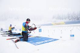 06.01.2021, Oberhof, Germany (GER): Fabien Claude (FRA) -  IBU World Cup Biathlon, training, Oberhof (GER). www.nordicfocus.com. © Manzoni/NordicFocus. Every downloaded picture is fee-liable.