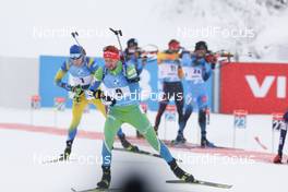 17.01.2021, Oberhof, Germany (GER): Jakov Fak (SLO) -  IBU World Cup Biathlon, mass men, Oberhof (GER). www.nordicfocus.com. © Manzoni/NordicFocus. Every downloaded picture is fee-liable.