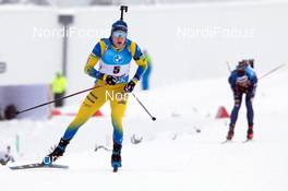 17.01.2021, Oberhof, Germany (GER): Sebastian Samuelsson (SWE) -  IBU World Cup Biathlon, mass men, Oberhof (GER). www.nordicfocus.com. © Manzoni/NordicFocus. Every downloaded picture is fee-liable.