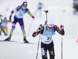 17.01.2021, Oberhof, Germany (GER): Felix Leitner (AUT) -  IBU World Cup Biathlon, mass men, Oberhof (GER). www.nordicfocus.com. © Manzoni/NordicFocus. Every downloaded picture is fee-liable.