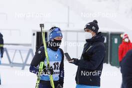 17.01.2021, Oberhof, Germany (GER): Lukas Hofer (ITA) -  IBU World Cup Biathlon, mass men, Oberhof (GER). www.nordicfocus.com. © Manzoni/NordicFocus. Every downloaded picture is fee-liable.