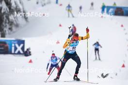 17.01.2021, Oberhof, Germany (GER): Benedikt Doll (GER) -  IBU World Cup Biathlon, mass men, Oberhof (GER). www.nordicfocus.com. © Manzoni/NordicFocus. Every downloaded picture is fee-liable.