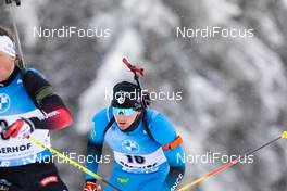 17.01.2021, Oberhof, Germany (GER): Fabien Claude (FRA) -  IBU World Cup Biathlon, mass men, Oberhof (GER). www.nordicfocus.com. © Manzoni/NordicFocus. Every downloaded picture is fee-liable.