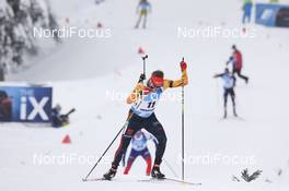 17.01.2021, Oberhof, Germany (GER): Benedikt Doll (GER) -  IBU World Cup Biathlon, mass men, Oberhof (GER). www.nordicfocus.com. © Manzoni/NordicFocus. Every downloaded picture is fee-liable.