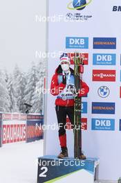 17.01.2021, Oberhof, Germany (GER): Felix Leitner (AUT) -  IBU World Cup Biathlon, mass men, Oberhof (GER). www.nordicfocus.com. © Manzoni/NordicFocus. Every downloaded picture is fee-liable.