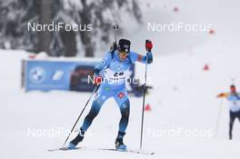17.01.2021, Oberhof, Germany (GER): Antonin Guigonnat (FRA) -  IBU World Cup Biathlon, mass men, Oberhof (GER). www.nordicfocus.com. © Manzoni/NordicFocus. Every downloaded picture is fee-liable.