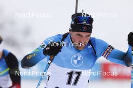 17.01.2021, Oberhof, Germany (GER): Simon Desthieux (FRA) -  IBU World Cup Biathlon, mass men, Oberhof (GER). www.nordicfocus.com. © Manzoni/NordicFocus. Every downloaded picture is fee-liable.