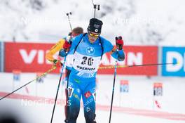 17.01.2021, Oberhof, Germany (GER): Antonin Guigonnat (FRA) -  IBU World Cup Biathlon, mass men, Oberhof (GER). www.nordicfocus.com. © Manzoni/NordicFocus. Every downloaded picture is fee-liable.