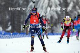 17.01.2021, Oberhof, Germany (GER): Dorothea Wierer (ITA) -  IBU World Cup Biathlon, mass women, Oberhof (GER). www.nordicfocus.com. © Manzoni/NordicFocus. Every downloaded picture is fee-liable.