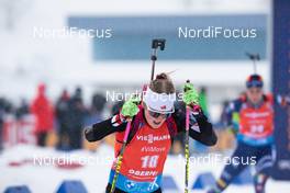 17.01.2021, Oberhof, Germany (GER): Emma Lunder (CAN) -  IBU World Cup Biathlon, mass women, Oberhof (GER). www.nordicfocus.com. © Manzoni/NordicFocus. Every downloaded picture is fee-liable.