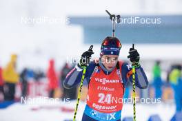 17.01.2021, Oberhof, Germany (GER): Lisa Vittozzi (ITA) -  IBU World Cup Biathlon, mass women, Oberhof (GER). www.nordicfocus.com. © Manzoni/NordicFocus. Every downloaded picture is fee-liable.